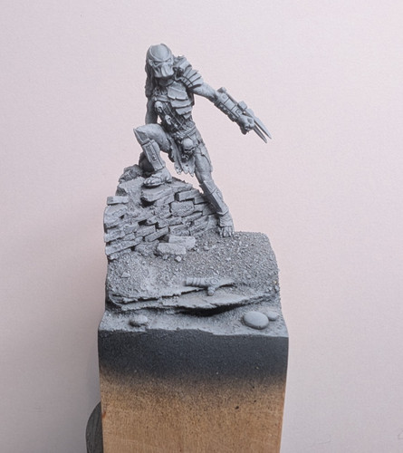 Predator 25mm resina miniatura - resina,