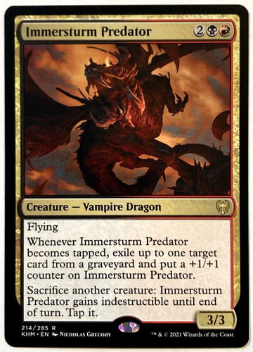 Mtg immerssturm predator - immerssturm,