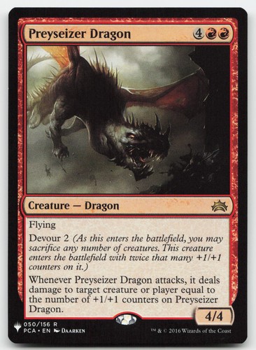 Preyseizer dragon 050 156 - preyseizer, #050/156