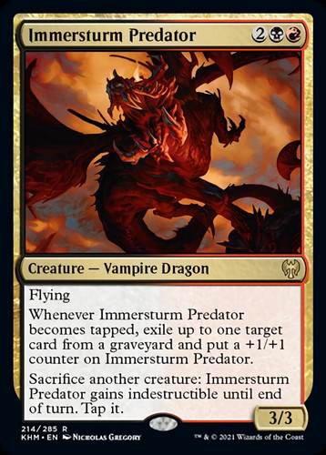 Magic mtg immersturm predator - mtg,